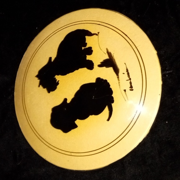 Reverse Painted dogs - Picture 9 of 9